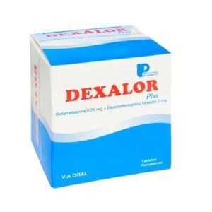 DEXALOR PLUS X100 TAB/ BETAM+DEXCLORFENIRAMINA MALEATO