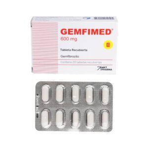 GEMFIMED 600 MG GEMFIBROZILO X 20 TAB