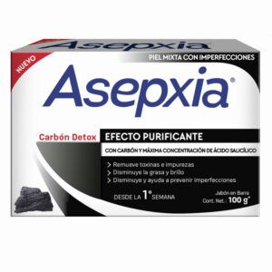 JABÓN ASEPXIA CARBÓN DETOX - 100G