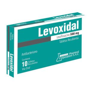 LEVOXIDAL 500MG - CAJA X 10 TABLETAS RECUBIERTAS