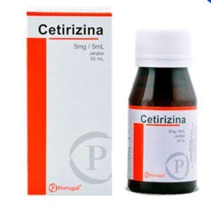 CETIRIZINA 5MG/5ML JARABE – FRASCO 60 ML