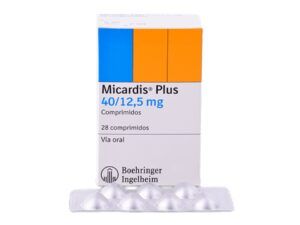 MICARDIS PLUS 40 + 12.5 TELMI + HCT CAJA X 28