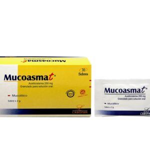 MUCOASMAT 200  ACETILCISTEINA MG CAJA X 30 SOBRES