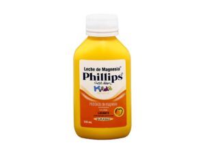 LECHE DE MAGNESIA 400MG/5ML PHILLIPS KIDS SUSPENSIÓN ORAL X 120 ML