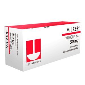 VILZER 50 MG VILDAGLIPTINA  CAJA X 60 COMP
