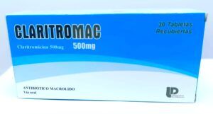 CLARITROMAC 500 MG CLARITROMICINA X 30 TAB