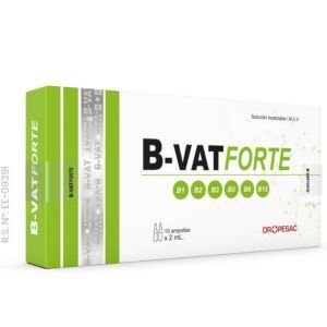 B-VAT 2ML X 10 AMP/VIT B1, B2, B3, B5, B6 Y B12