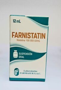 FARNISTATIN NISTATINA 100 000UI X 12ML