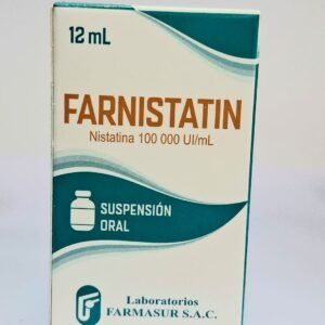 FARNISTATIN NISTATINA 100 000UI X 12ML