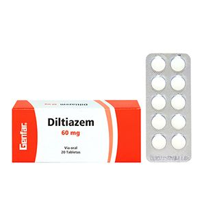 DILTIAZEM 60 MG TABLETAS