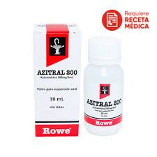 AZITRAL 200MG/5 ML POLVO SUSPENSION ORAL - FRASCO 30 ML