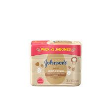 JABON JOHNSON BABY X 110 GR AVENA PACK X3