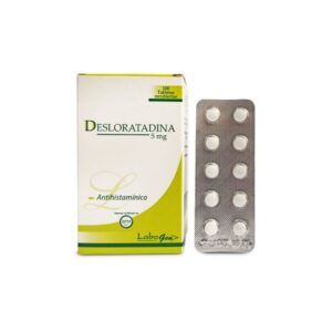 DESLORATADINA 5 MG TABLETAS RECUBIERTAS