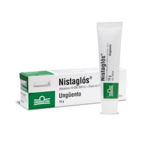 NISTAGLOS X 15 G. UNG./ NISTATINA + OXIDO DE ZINC