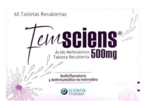 FEMSCIENS 500 MG AC. MEFENÁMICO X 60 TAB