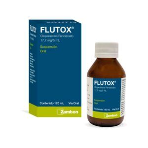 FLUTOX X 120 ML. SUSP. ORAL/ CLOPERASTINA FENDIZOATO 17,7 MG