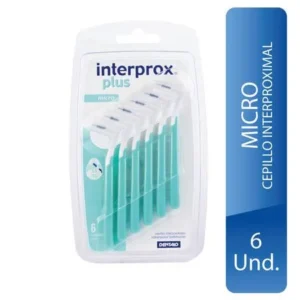 CEPILLOS INTERPROXIMALES INTERPROX PLUS MICRO 1.1 BLISTER X 6