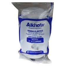VENDA ELÁSTICA 3 X 5 YARDAS - ALKOFARMA