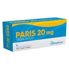 PARIS 20 MG TADALAFILO TAB