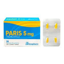 PARIS 5 MG TADALAFILO TAB
