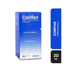 CORIFAN CLORFENAMINA 100MG/5ML FCO X120ML