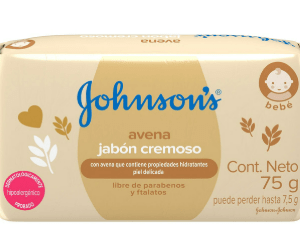 JABÓN EN BARRA JOHNSON'S BABY AVENA X 75 G