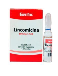 LINCOMICINA 600MG/2ML AMPOLLA