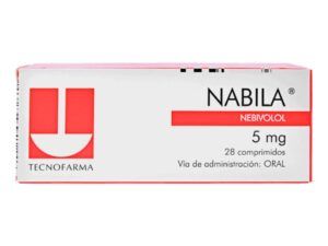 NABILA 5 MG NEBIVOLOL CAJA X 28 COMP