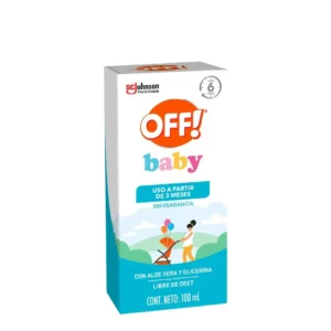 REPELENTE DE INSECTOS EN CREMA PARA BEBÉS OFF X 100 ML
