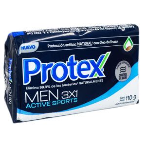 JABÓN PROTEX EN BARRA MEN ACTIVE SPORTS  X 110 G