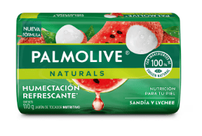 JABÓN PALMOLIVE NATURALS SANDIA Y LYCHEE X 110 G
