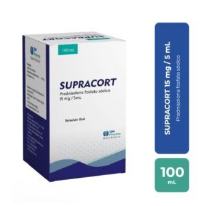 SUPRACORT 15 MGX 100 ML SOLUCION ORAL/ PREDNISOLONA