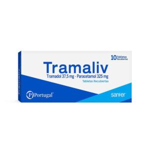 TRAMALIV TRAMAD 37.5MG + PARAC 325MG X 10 TAB