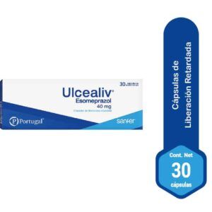 ULCEALIV 40 MG X 30 CAP/ESOMEPRAZAOL
