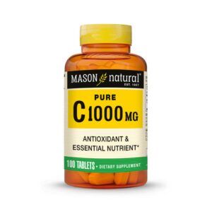 VITAMINA C 1000 MG MASON TABLETAS X 100 UNID