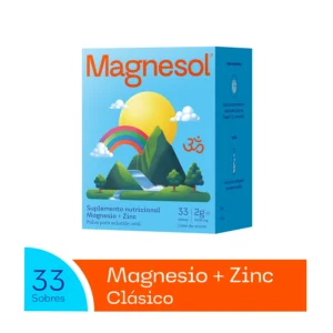 MAGNESOL POLVO CAJA X 33 SOBRES
