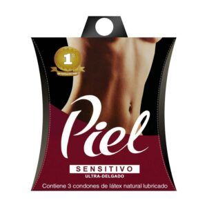 PRESERVATIVO PIEL SENSITIVO ULTRA DELGADO CAJA X 3 UND