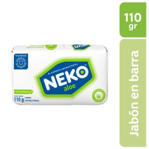 JABÓN ANTIBACTERIAL NEKO ALOE X 110 G