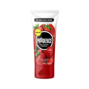 GEL LUBRICANTE ÍNTIMO PRUDENCE FRUTILLA X 100 G
