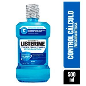 LISTERINE CONTROL CALCULO S/A X 500 ML