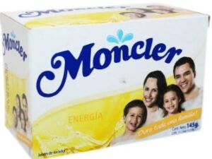 JABÓN EN BARRA MONCLER AMARILLO ENERGIA X 145 G