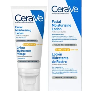 CERAVE CREMA FACIAL HIDRATANTE AM SPF 30 52 ML