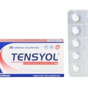 TENSYOL 5MG CICLOBENZAPRINA X 20 TAB