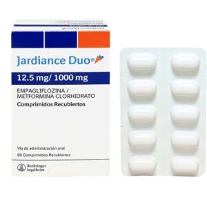 JARDIANCE DUO 12.5MG/1000MG CAJA X 60 COMP