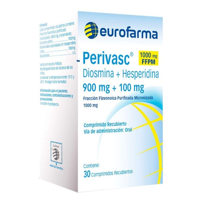 PERIVASC 1000MG CAJA X 30 COMP - Botica HelpMed