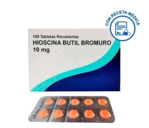 HIOSCINA BUTIL BROMURO 10MG CAJA X 100 TAB