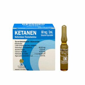 KETANEN 60MG/2ML AMPOLLA