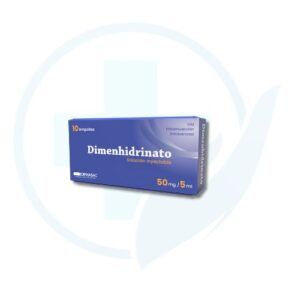 DIMENHIDRINATO 50MG/5ML CAJA X 10 AMP