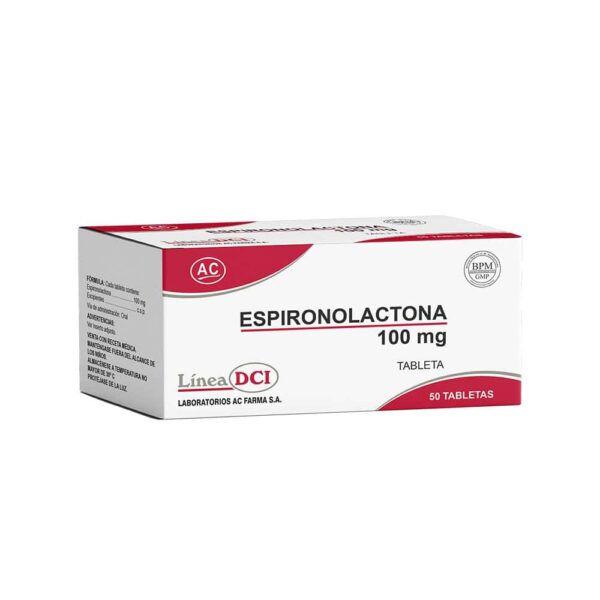 espironolactona 100mg