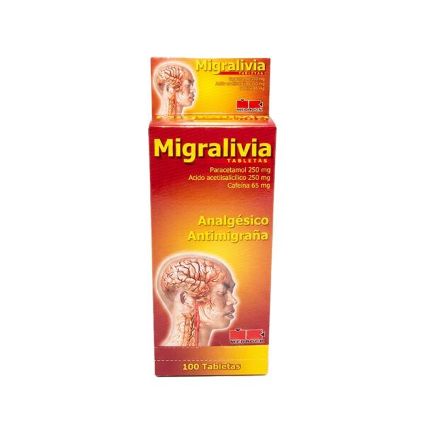 Migralivia caja x 100 tabletas
